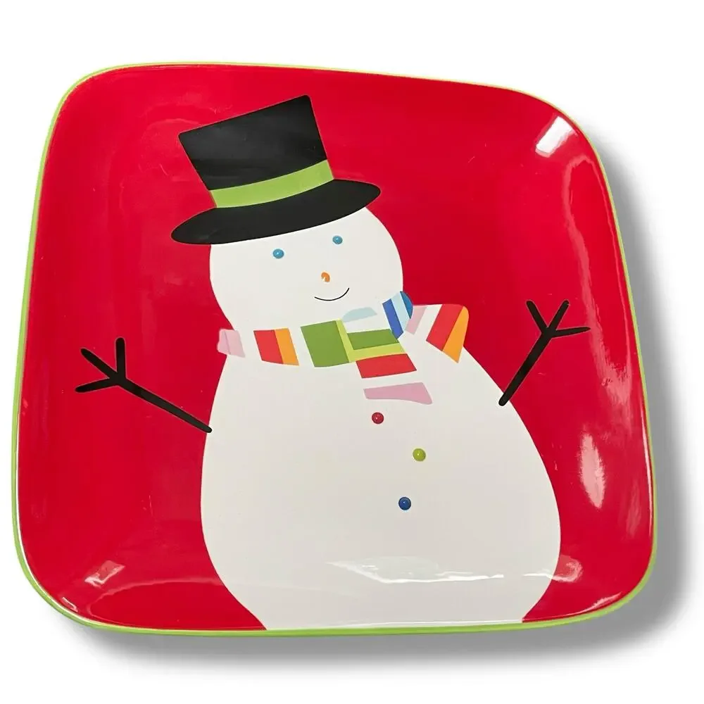 Target Home Sleddin Hill Snowman 10.75